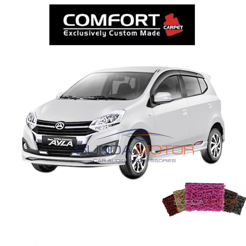 Comfort Deluxe Set Include Bagasi Karpet Mobil Daihatsu Ayla | SM Audio Bros
