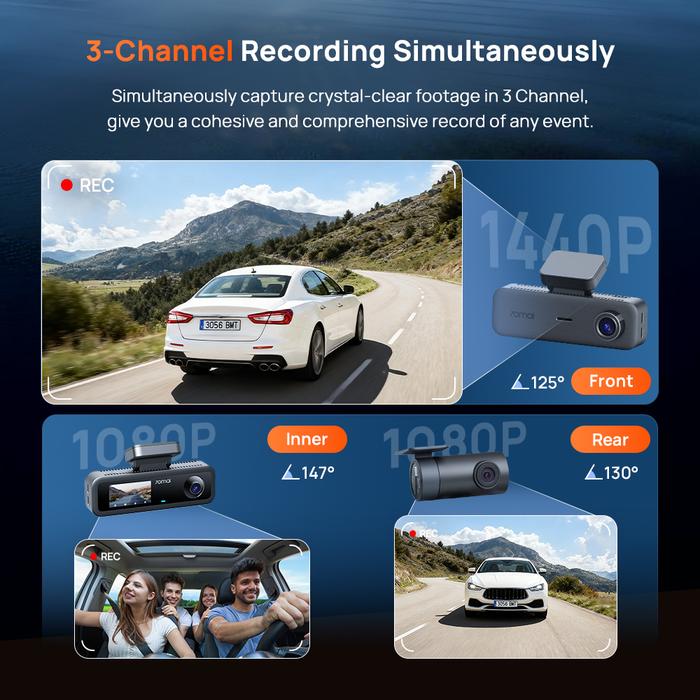 Spesifikasi 70mai T400 -3